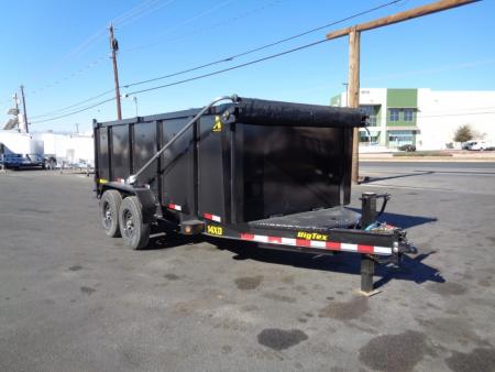 New 2027 Big Tex Trailers * 14XD-14 * 14Ft 4Ft Side Heavy Duty Low Profile 15.4k Dump Trailer