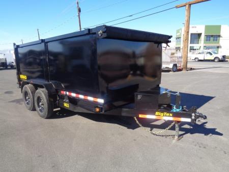New 2027 BIG TEX Trailers * 14LX-14 P4 * 14Ft Tandem Axle 14k Dump Trailer w/ 4Ft Sides