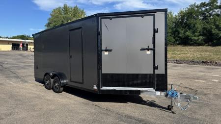 New 2027 Lightning Trailers 7.5x23 Snowmobile Trailer