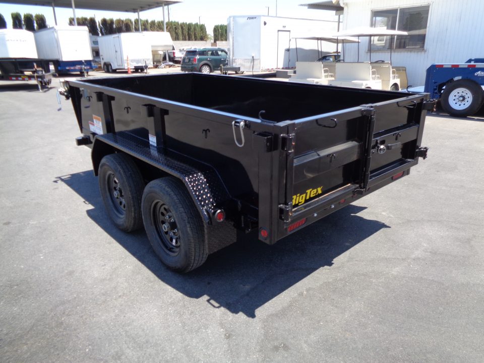 New 2027 BIG TEX Trailers * 70SR-10 * 5x10 Tandem Axle Single Ram 7k Dump Trailer