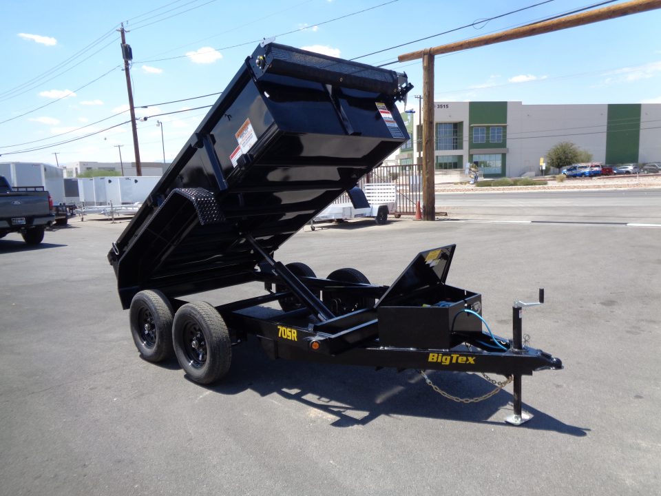 New 2027 BIG TEX Trailers * 70SR-10 * 5x10 Tandem Axle Single Ram 7k Dump Trailer