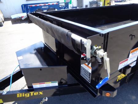 New 2027 BIG TEX Trailers * 70SR-10 * 5x10 Tandem Axle Single Ram 7k Dump Trailer
