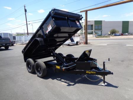 New 2027 BIG TEX Trailers * 70SR-10 * 5x10 Tandem Axle Single Ram 7k Dump Trailer