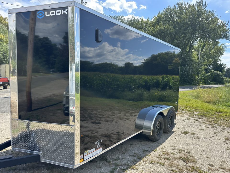New 2027 Look Trailers 7x14 Enclosed trailer 84" Interior