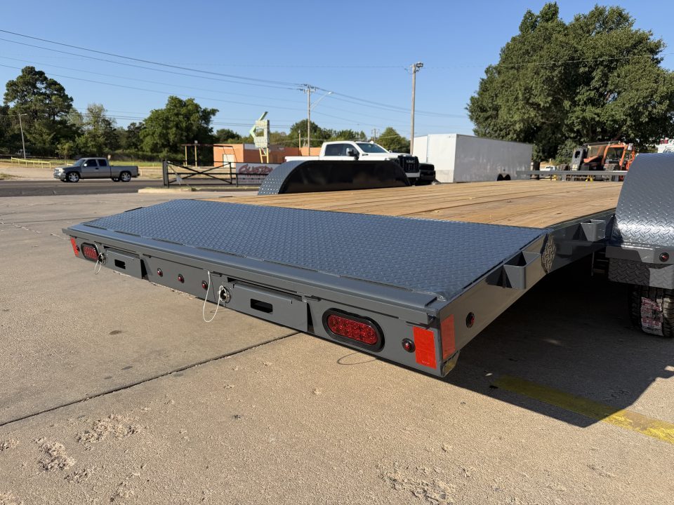 New #159376 2027 LAMAR CE 18 X 83 TANDEM AXLE 7K WOOD FLOOR CAR HAULER
