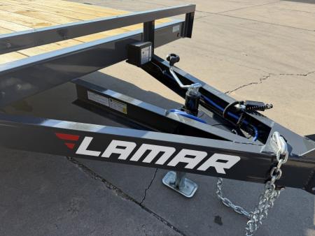 New #159376 2027 LAMAR CE 18 X 83 TANDEM AXLE 7K WOOD FLOOR CAR HAULER