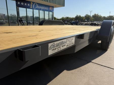 New #159376 2027 LAMAR CE 18 X 83 TANDEM AXLE 7K WOOD FLOOR CAR HAULER