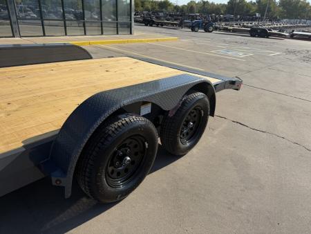 New #159376 2027 LAMAR CE 18 X 83 TANDEM AXLE 7K WOOD FLOOR CAR HAULER
