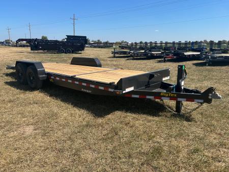 New 2027 Big Tex 83x22 Tandem 14K Gravity Tilt w/ 6' Stationary Deck