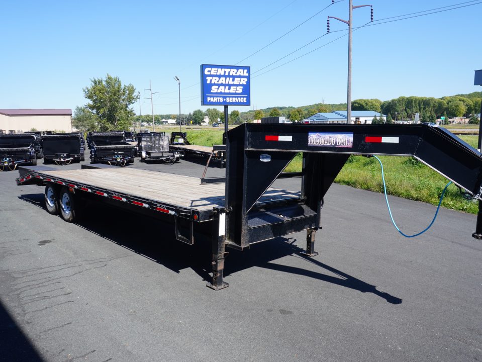 Used 2015 DCT Gooseneck Flatbed Trailer
