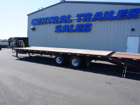 Used 2015 DCT Gooseneck Flatbed Trailer
