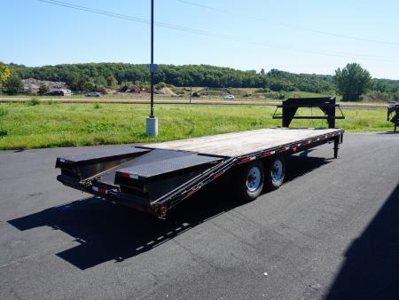 Used 2015 DCT Gooseneck Flatbed Trailer