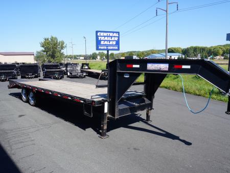 Used 2015 DCT Gooseneck Flatbed Trailer