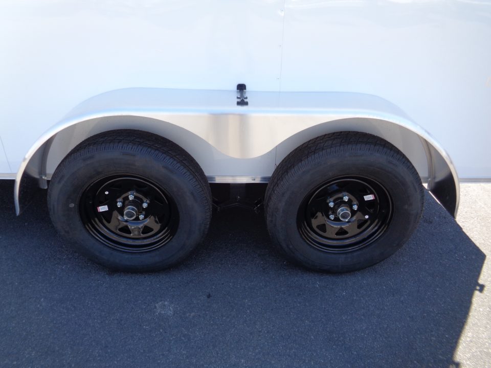 New 2027 Pace American - Out Back DLX - 6x12 V-Nose Tandem Axle 7k Cargo Trailer w/ Rear Ramp Door