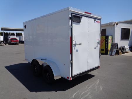 New 2027 Pace American - Out Back DLX - 6x12 V-Nose Tandem Axle 7k Cargo Trailer w/ Rear Ramp Door