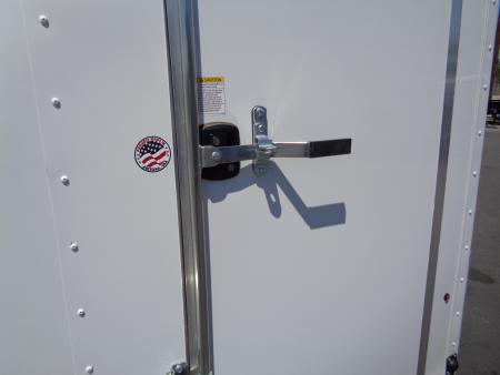 New 2027 Pace American - Out Back DLX - 6x12 V-Nose Tandem Axle 7k Cargo Trailer w/ Rear Ramp Door