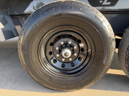 New #158696 2027 LAMAR DT 16 X 83 TANDEM AXLE 14K TELESCOPIC DUMP TRAILER W/ 3' SIDES