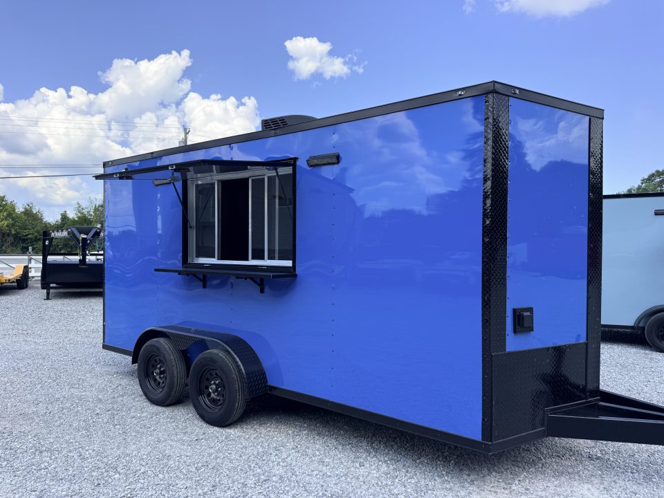 New 2026 Coast 2 Coast 7X16 TA CONCESSION Vending / Concession Trailer