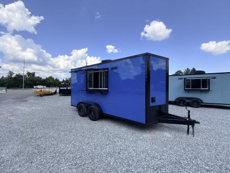 New 2026 Coast 2 Coast 7X16 TA CONCESSION Vending / Concession Trailer