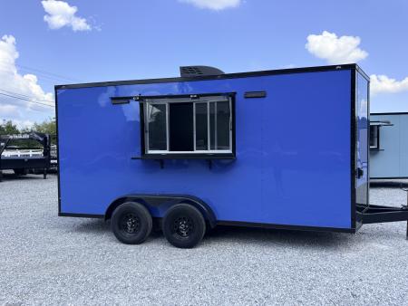 New 2026 Coast 2 Coast 7X16 TA CONCESSION Vending / Concession Trailer