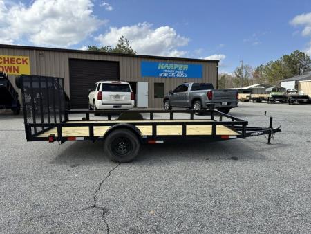 New 2027 7X14 SINGLE AXLE UTILITY TRAILER