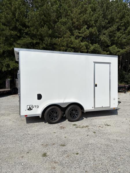 New 2027 ATC 7.5' x 14' Enclosed, Rear Spoiler, 7' Interior, STO450