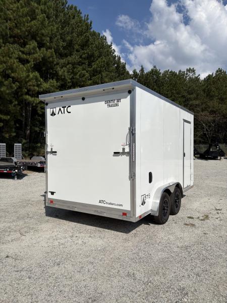 New 2027 ATC 7.5' x 14' Enclosed, Rear Spoiler, 7' Interior, STO450
