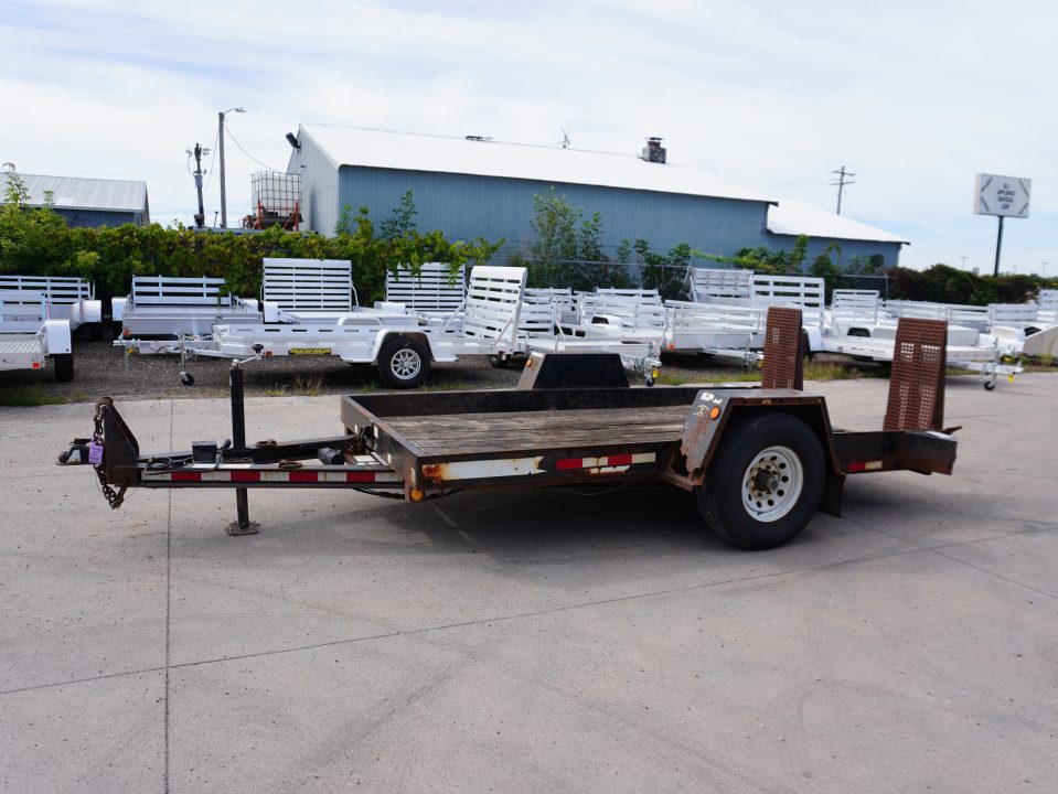 Used 2011 Towmaster Trailers 12ft Tilt Trailer