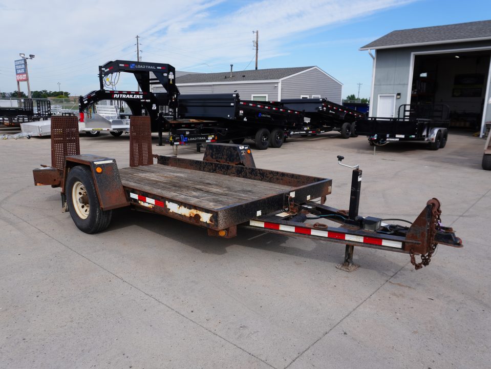 Used 2011 Towmaster Trailers 12ft Tilt Trailer