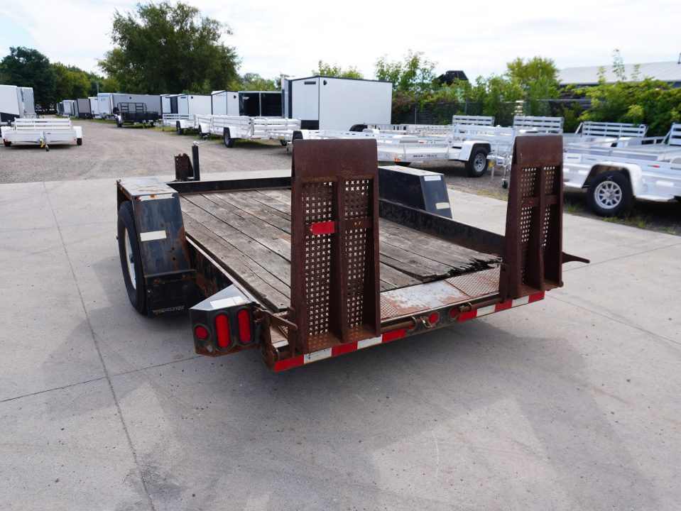 Used 2011 Towmaster Trailers 12ft Tilt Trailer