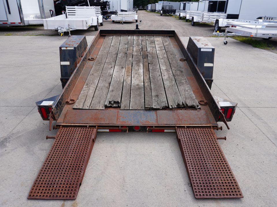 Used 2011 Towmaster Trailers 12ft Tilt Trailer