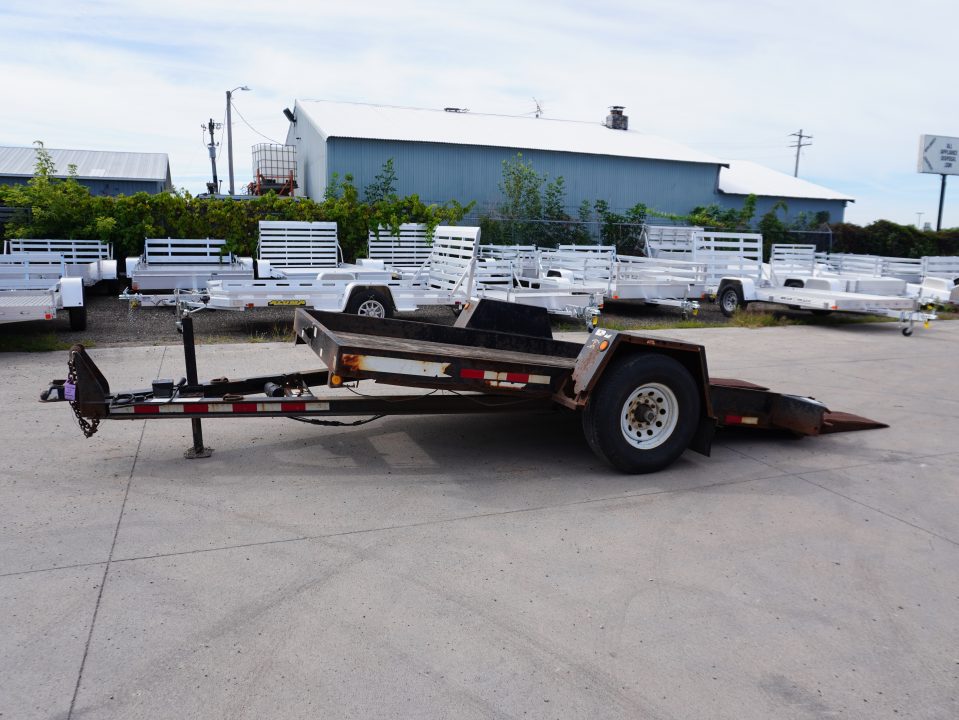 Used 2011 Towmaster Trailers 12ft Tilt Trailer