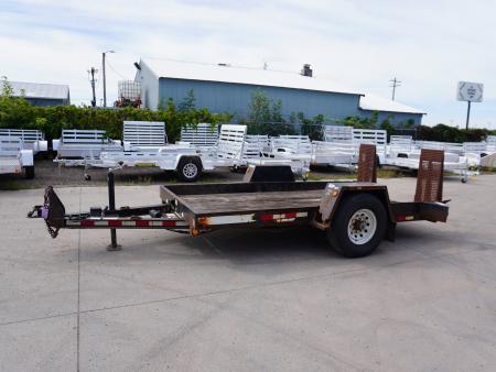 Used 2011 Towmaster Trailers 12ft Tilt Trailer