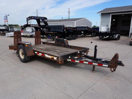 Used 2011 Towmaster Trailers 12ft Tilt Trailer