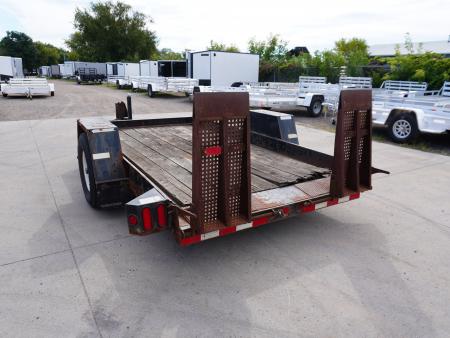 Used 2011 Towmaster Trailers 12ft Tilt Trailer