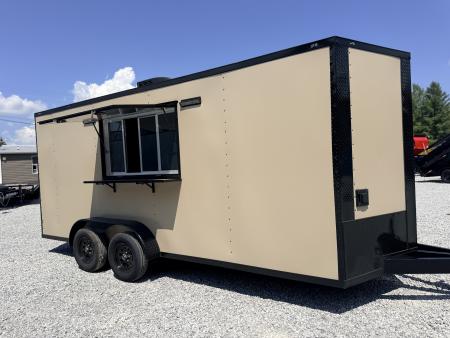 New 2026 Coast 2 Coast 7X18 TA  CONCESSION Vending / Concession Trailer
