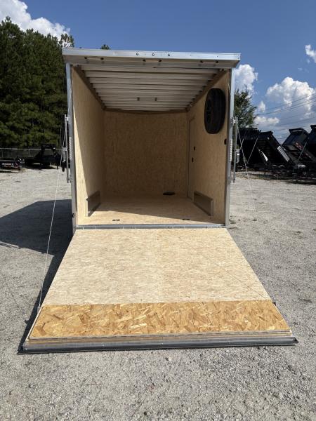 New 2027 ATC 7.5'x14' Enclosed Aluminum , Rear Spoiler w/ Downlights, 7' Interior STO400
