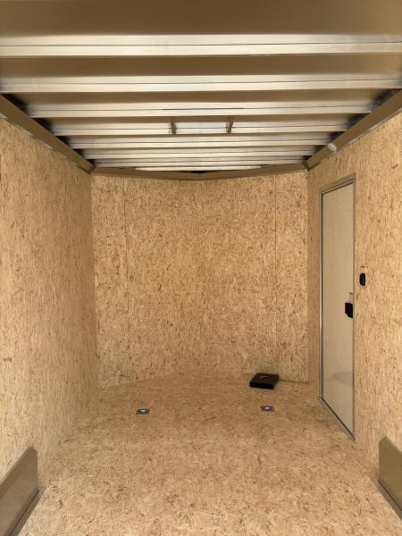 New 2027 ATC 7.5'x14' Enclosed Aluminum , Rear Spoiler w/ Downlights, 7' Interior STO400