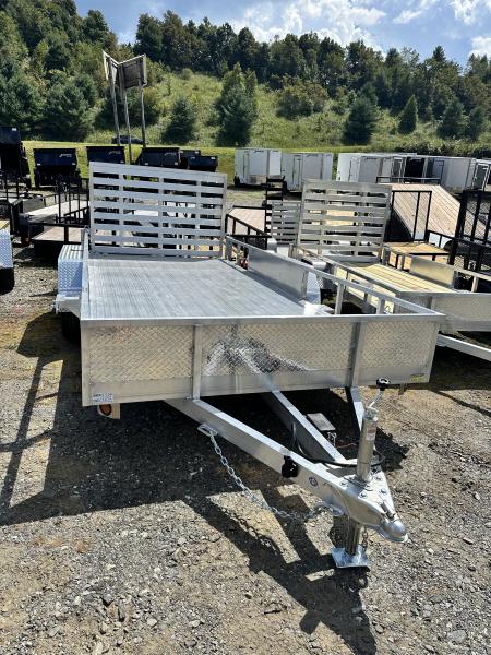 New 2027 Quality Steel and Aluminum 7412ALSL3.5KSA Utility Trailer