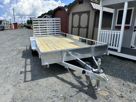 New 2027 Quality Steel and Aluminum 7414ALSL7KTA Utility Trailer