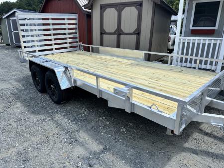 New 2027 Quality Steel and Aluminum 8214ALSL7KTA Utility Trailer