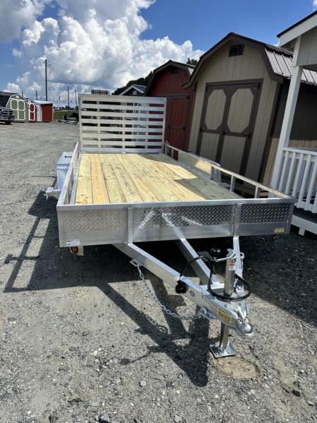 New 2027 Quality Steel and Aluminum 8216ALSL7KTA Utility Trailer