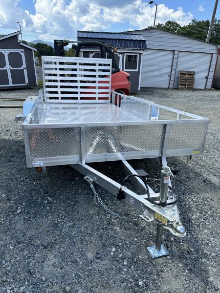 New 2027 Quality Steel and Aluminum 8214ALSL7K Utility Trailer