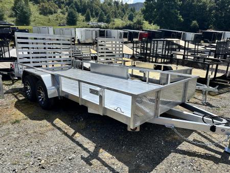 New 2027 Quality Steel and Aluminum 8216ALSL7K Utility Trailer