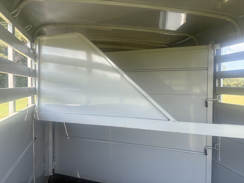 Used 2023 Delta Mfg 14' HORSE/STOCK COMBO BUMPER PULL Horse Trailer