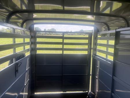 Used 2023 Delta Mfg 14' HORSE/STOCK COMBO BUMPER PULL Horse Trailer