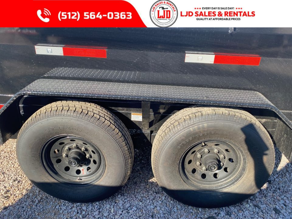 New 2027 Texas Pride - 14'x3' - Tarp - 16K GVWR - Spreader - Ramps - Dump Trailer