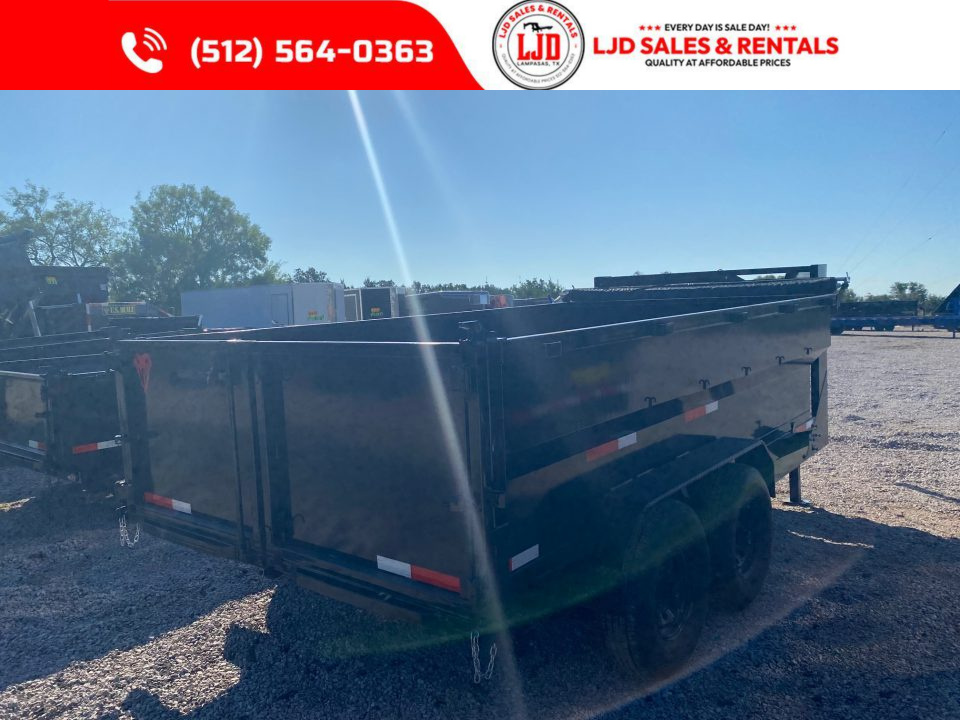 New 2027 Texas Pride - 14'x3' - Tarp - 16K GVWR - Spreader - Ramps - Dump Trailer