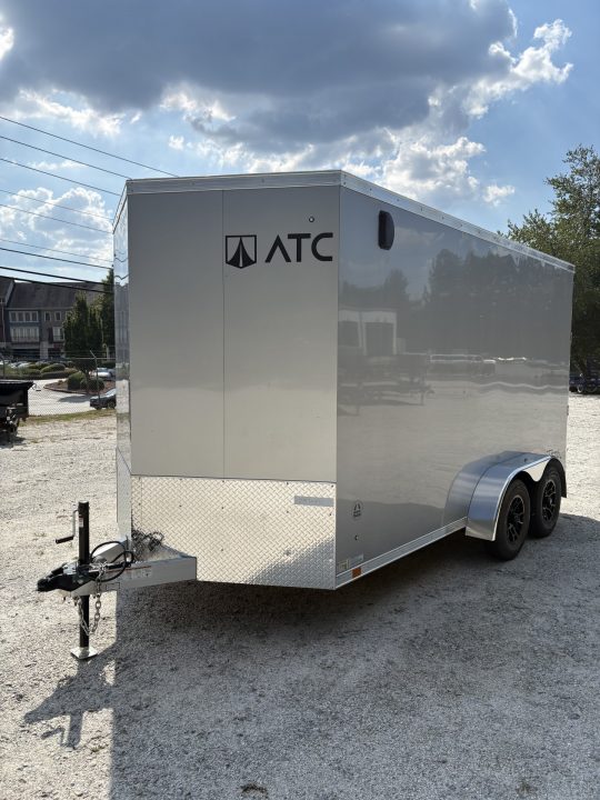 New 2027 ATC 7'x14' Enclosed Aluminum, 78" Interior Height, STO400