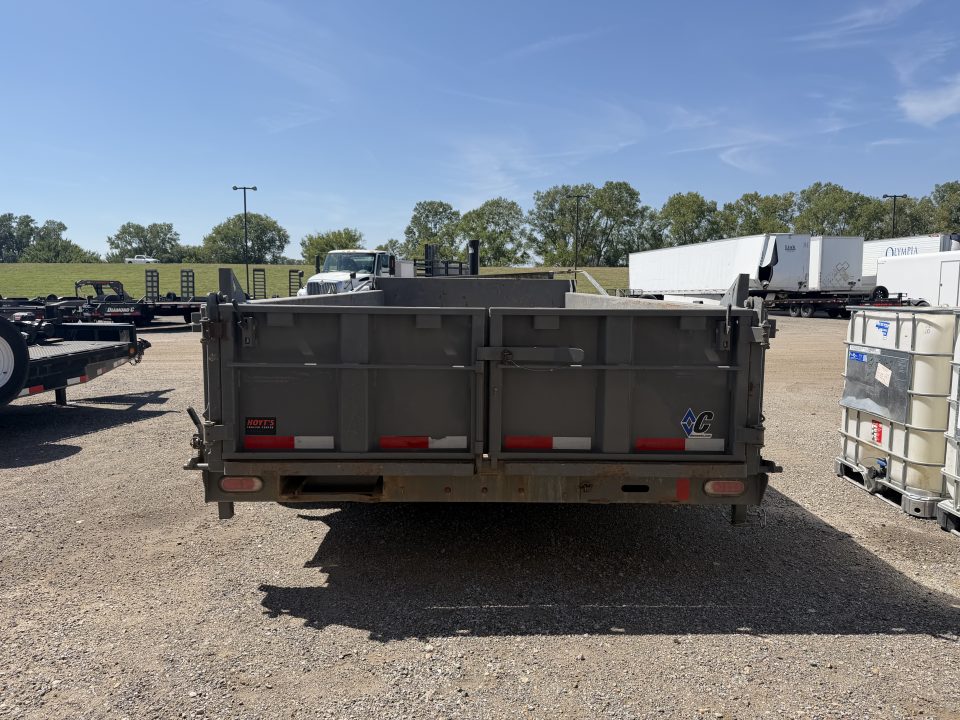 Used 2024 Diamond C Trailers LPT208 80 X 16 Dump Trailer